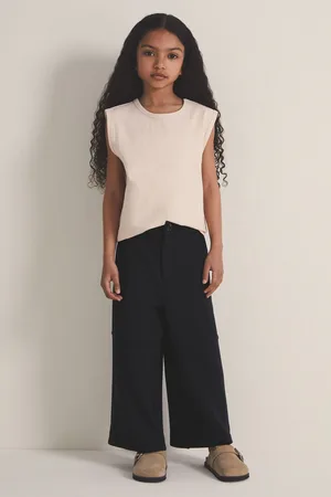 Reiss Lenny Les 100 Ciels Wide Leg Joggers122128cm