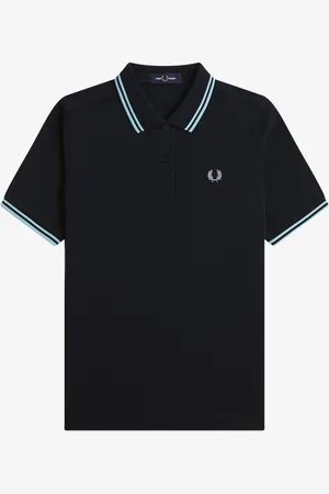 Fred Perry Polo met tweekleurig gestreept randje40