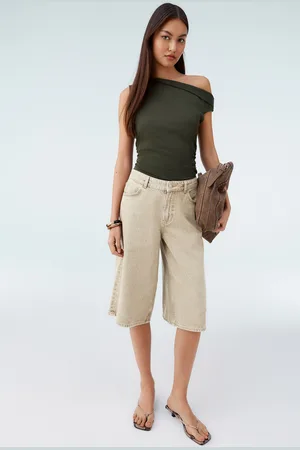 Next 100% Cotton Jort Shorts46long