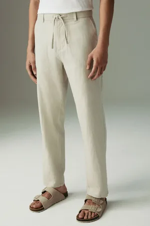 Next Linnen katoenen chinobroek34xl