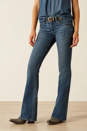 Ariat Blue Perfect Rise Christine Flare Jeans40