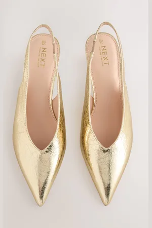 Next Forever Comfort Point Toe Low Slingback Kitten Heels6.5 EU 40