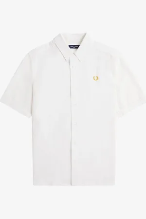 Fred Perry Textured Seersucker Shirt2X-Large