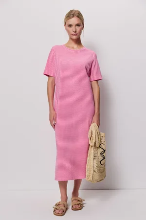 Smith & Soul Striped Jersey 100% Cotton Dresssmall