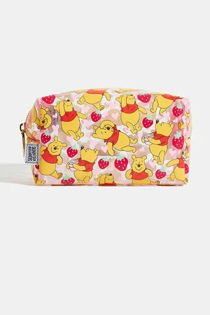 Skinnydip Disney Winnie The Pooh Strawberry Make-Up Bageen