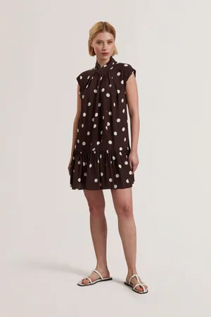 Ted Baker Jutuva-Scarf Detail Sleeveless Mini Dress44