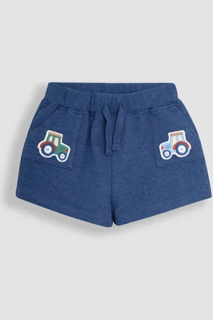 JoJo Maman Bébé Tractor Badge Shorts7480cm