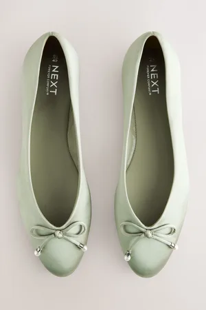 Next Forever Comfort Bridesmaid Pear Bow Detail Ballerinaseu355