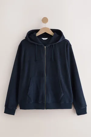 Next Hoodie van badstof met rits2X-Large
