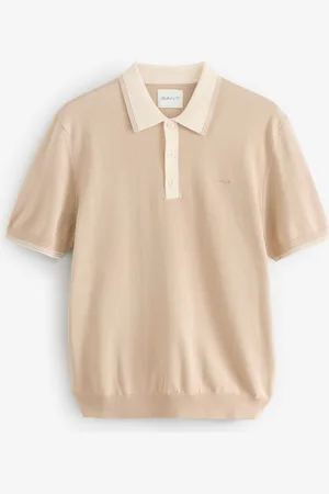 GANT 100% Cotton Short Sleeve Modal Blend Polo Shirtsmall