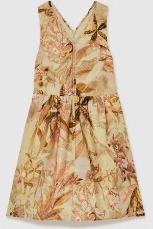 Reiss Anna NYBG Floral-Print Midi Dress158164cm