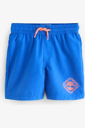 Timberland Blue Front Tie Logo Swim Shorts6 Jaar (116cm)
