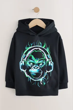 Next Older Boys Graphic Cross-Over Hoodie (3-16yrs)166168cm