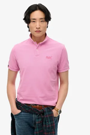 Superdry Vintage Destroy Relaxed 100% Cotton Polo ShirtX-large
