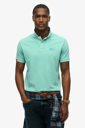 Superdry 100% Cotton Vint Destroy Polo ShirtSmall