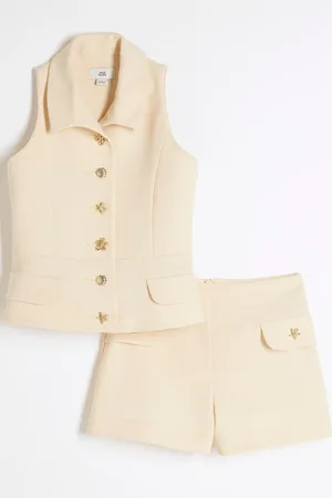 River Island Girls Waistcoat Shell Set146152cm