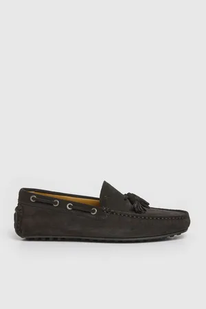 Hackett Suede Driver Loafer With Tasseluk11eu45