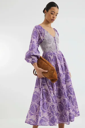 River Island V-Neck Printed Maxi Dress40