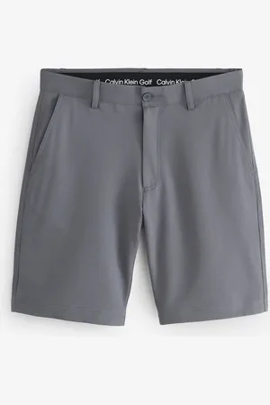 Calvin Klein Regular Fit Grey Bullet Stretch Shorts30r