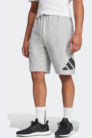 adidas Essentials short van badstof met groot logoL Reg