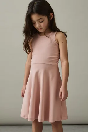 Reiss Jersey Ruched Skater Dress122128cm