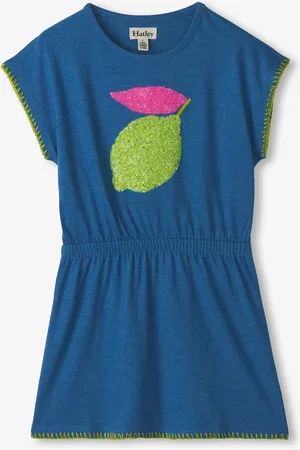 Hatley Blue Lemon Relaxed Dress128134cm