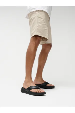 FitFlop Mens F-Mode Go Toe-Post Black Sandalsuk10eu44