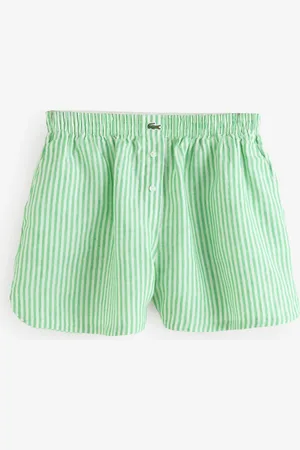 Lacoste Loose Linen Striped Boxer Shorts42