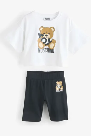 Moschino Logo T-Shirt & Leggings Set104110cm