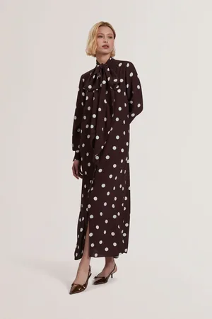 Ted Baker Elnie Scarf Detail Midi Dress44
