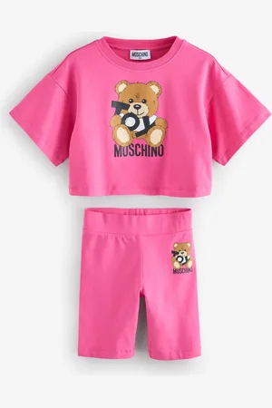 Moschino Logo T-Shirt & Leggings Set110116cm