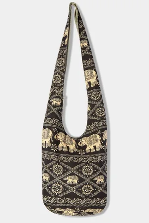 Joe Browns Boho Elephant Print Shoulder Bageen