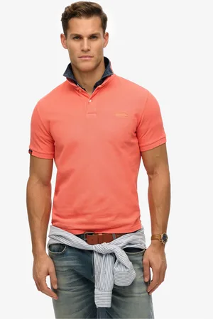Superdry Vintage Destroy Relaxed 100% Cotton Polo Shirt2X-Large