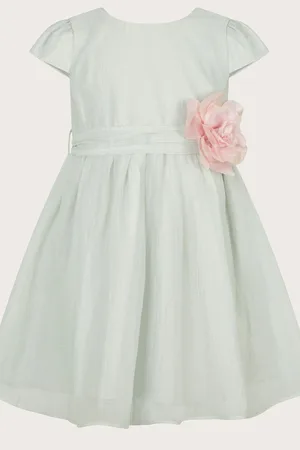 Monsoon Baby Rossy Corsage Belt DressTot 3 maanden (50