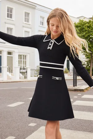 Lipsy London Knitted Collar Dress (5-16yrs)13