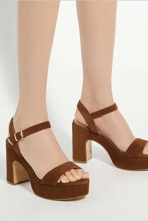 Dune Monotone Platform Heel Sandalseu38