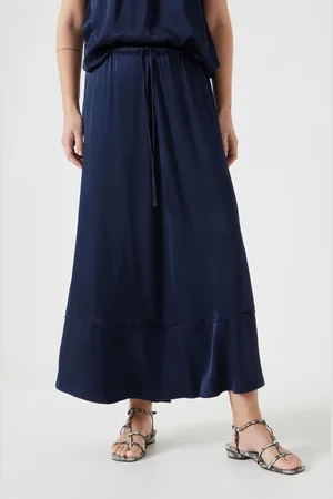 Hush Puppies Satin Maxi Skirtsmall