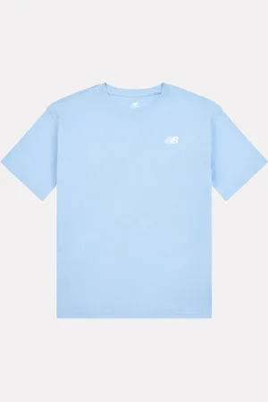 New Balance Kids Jersey Small Logo 100% Cotton T-Shirt122128cm