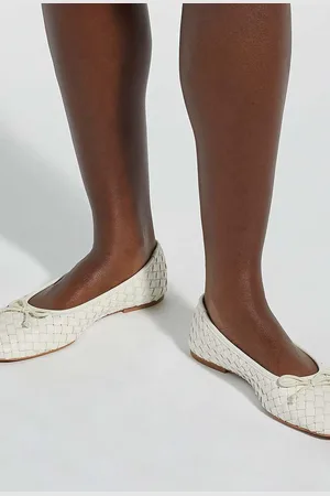 Dune Heat Woven Ballerina Shoeseu41
