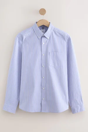 Next 100% Cotton Striped Long Sleeve Shirt4X-Large