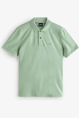 HUGO BOSS 100% Cotton Pallas Regular-Fit Logo Polo ShirtX-large