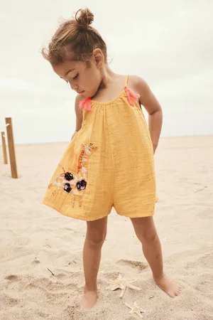 Next 100% katoenen playsuit (3 mnd