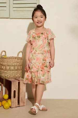 Friends Like These Floral Tiered Mini Dress (3-12yrs)128134cm