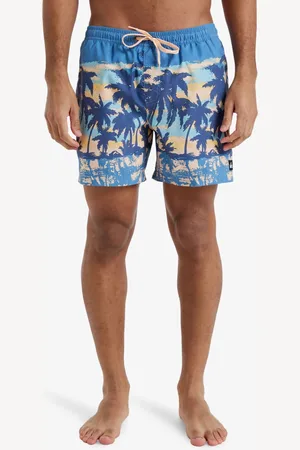 Quiksilver Tropical Print Everyday Straight Volley 15 Swim Shortsxlarge