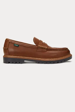 Ralph Lauren Jett Penny Leather Loafers ShoesEU 45 (UK 11)