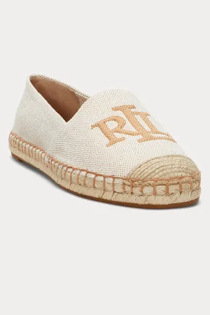 Ralph Lauren Cameryn Cross-Dyed Canvas Espadrille ShoesEU 38 (UK 5)