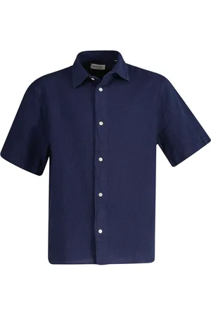 GANT Short Sleeve Cotton Linen Shirt166168cm