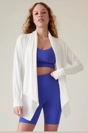 Athleta Pranayama Restore lang vest met overslagxlarge
