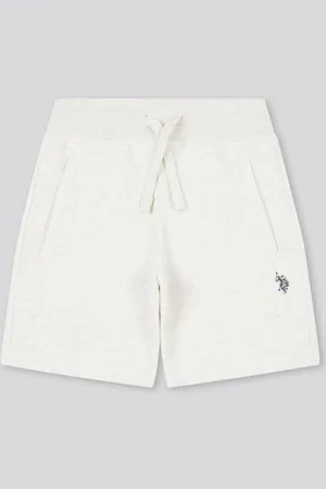 U.S. Polo Assn. U. S. Polo Assn. Sweatshort voor jongens met Double Horsemen logo en visgraatmotief15