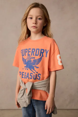 Superdry Pegasus Printed 100% Organic Cotton T-Shirt104110cm